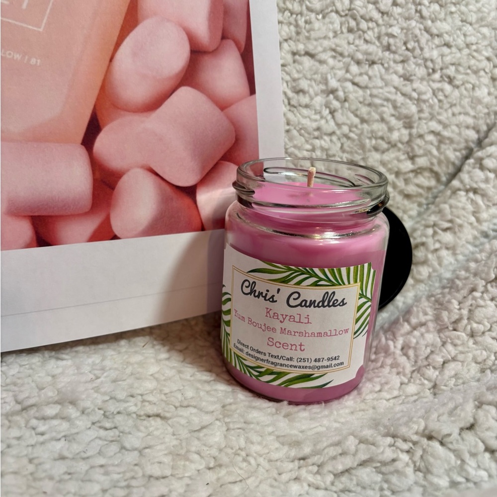 Kayali Yum Boujee Marshmallow Scent Candle Set (type) - Picture 3 of 8